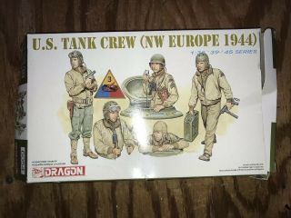 Dragon 6054 1/35 U.  S.  Tank Crew （nw Europe 1944）complete