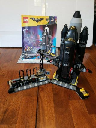 Lego Batman Movie Vehicle Bat - Space Shuttle 70923 Launch Batcave No Minifigures