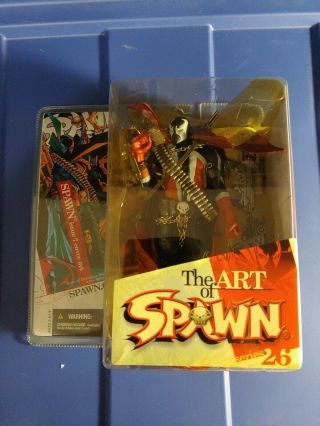 Spawn Issue 7 Cover Art Mcfarlane Toys Art Of Spawn Series 26 Action Figure 6 "