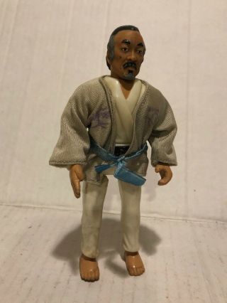 Mr.  Miyagi Karate Kid Figure Vintage Remco 1986 80 