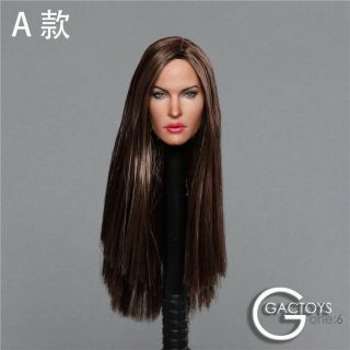 GACTOYS GC029 1/6 Beauty European Girl Megan Fox Head Carving Fit 12  Figure 2