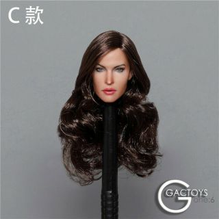 GACTOYS GC029 1/6 Beauty European Girl Megan Fox Head Carving Fit 12  Figure 8