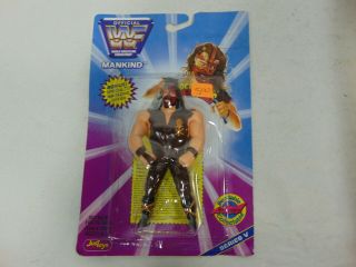 Wwf Wrestling Mankind Bend - Ems Bendable Poseable Figure 1997 Series 5