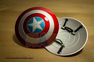 1/6 Captain America Shield 2.  0 Boucle De Matériau En Métal,  Modèle à La Main