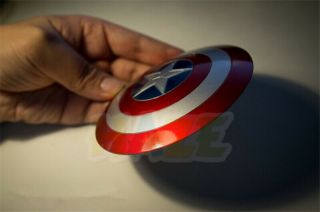 1/6 Captain America Shield 2.  0 Boucle de matériau en métal,  modèle à la main 3