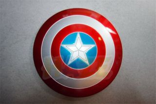1/6 Captain America Shield 2.  0 Boucle de matériau en métal,  modèle à la main 6