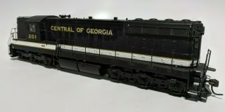 Precision Craft Models Ho Scale Sd7,  Central Of Georgia,  201,  Decoder Removed