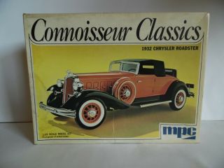 Vintage Mpc 1 - 3104 1932 Chrysler Roadster Kit 1:25 1973 Usa Made