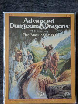 1st Edition 1987 Ad&d The Book Of Lairs 2