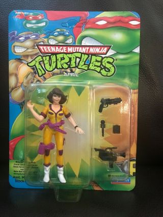 Tmnt April 1992 Moc Ninja Turtles Playmates Toys Action Figure