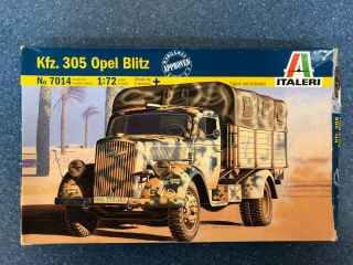 Italeri (esci) 7014 1/72 Kfz.  305 Opel Blitz Wwii German Truck