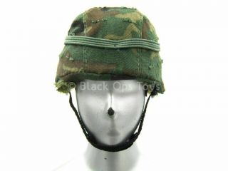 1/6 Scale Toy U.  S.  Forward - Area Deployment Set 1 - Helmet W/woodland Camo Cover