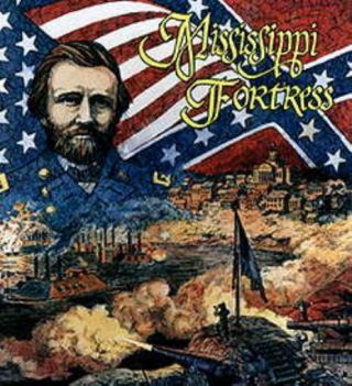 Clash Of Arms Wargame Civil War Series 5 - Mississippi Fortress Box Vg,