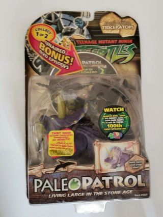 Teenage Mutant Ninja Turtles Paleo Patrol Triceratops.  Dvd.
