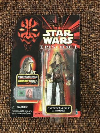 Star Wars Episode 1 - Captain Tarpals (with Electropole) Action Figure