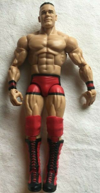 John Cena Red Trunks Wwe Wrestling Action Figure 2011 Mattel