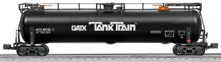 Lionel 6 - 27412 Gatx Tank Train Intermediate Car 53782 O Gauge 3 Rail Pre Owned