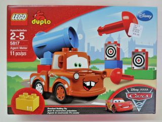 Lego Duplo Disney Cars Agent Mater In Factory Box