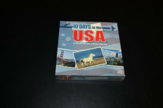 10 Days In The Usa Board Game 2003 Complete