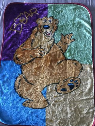 Bear In The Big Blue House Childrens Blanket 2