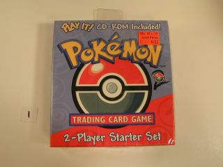 1 2000 Pokemon Trading Card Game 2 Player Starter Set