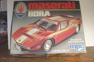 Mpc 1 - 0552 1979 Maserati Bora 1/24 Kit Open Box