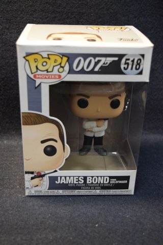 Funko Pop 007 518 James Bond From Goldfinger - Sean Connery