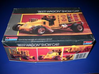 Old Monogram Beer Wagon Show Car From 1986 - 1/24 Scale