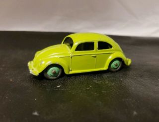 Dinky Toys 181 Volkswagen Car Green Beetle Vw Bug