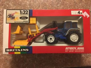 Britains 1/32 Ford 5610 Tractor And Front Loader