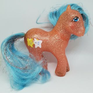 Vintage My Little Pony Star Dancer Sparkle Ponies G1 Hasbro 1987