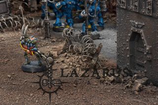 Warhammer 40k Necromunda & Confrontation - Pro Painted Malcadon Spyrer (oop)