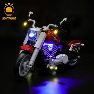 Led Light Kit For Lego Harley Davidson Fat Boy Blocks Set Lighting 10269 Blocks
