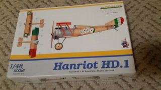 Eduard Weekend Edition Hanriot Hd.  1 1/48 Scale Plastic Model Kit 8402