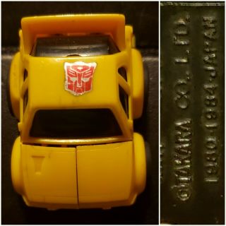 Transformers G1 Cliffjumper Pre Rub Takara 1984 Yellow Takara