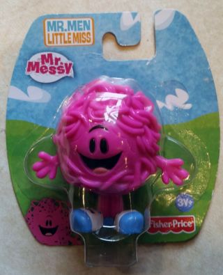 Mr.  Messy Action Figure Toy And Still (2008 Thoip,  Fisher - Price)
