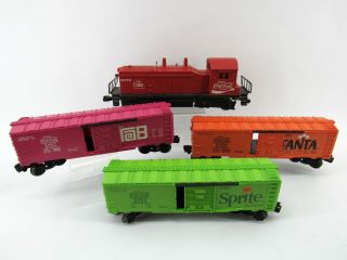 Lionel 6 - 1463 Coca Cola Train Set - O Gauge Locomotive Cars