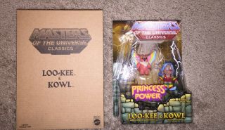 Motuc Kowl Loo - Kee Masters Of The Universe Classics He - Man She - Ra Pop Filmation