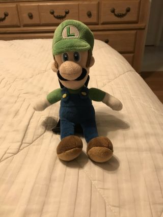 Nintendo Mario Bros Luigi 9 - Inch Stuffed Plush Toy