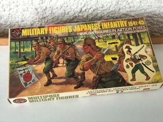 Airfix 1/32 Ww2 Japanese Infantry Multipose Figures Set,  Issue.