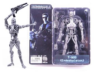 Neca Reel Toys Terminator 2 T - 800 Endoskeleton 7 " Action Figure