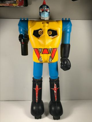 1976 1978 Mattel Shogun Warriors Gaiking Jumbo Plastic Robot