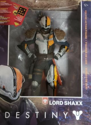 Destiny The Crucible Lord Shaxx 10 Inch Deluxe Mcfarlane Action Figure No Emblem