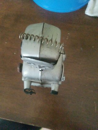 1950s Circa Nomura Boomer Zoomer Metal Robot Japanese Vintage Tin Toy Space Bot 6
