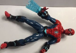 Marvel Spiderman 10 " Talking Action Figure,  2012 Hasbro Spinning Electroweb