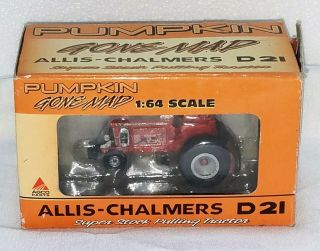 Pumpkin Gone Mad Speccast 1:64 Allis - Chalmers D 21 Stock Pulling Tractor