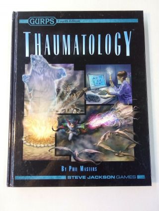 Gurps Thaumatology 4th Edition Hc