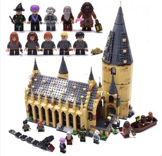 Harry Potter Hogwarts Wizarding World Castle Express Train Building Blocks Toys