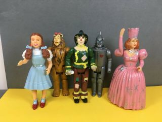1989 Multi Toys Turner Wizard Of Oz Series Figures Dorothy Tin Man Cowardly Lion