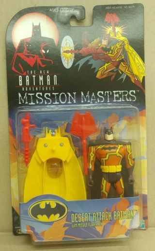 The Animated Series Adventures " Mission Masters " Desert Attack Batman